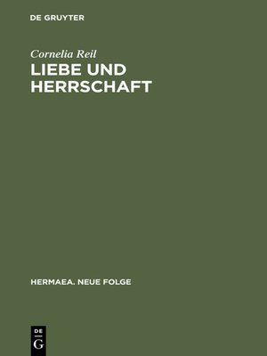 cover image of Liebe und Herrschaft